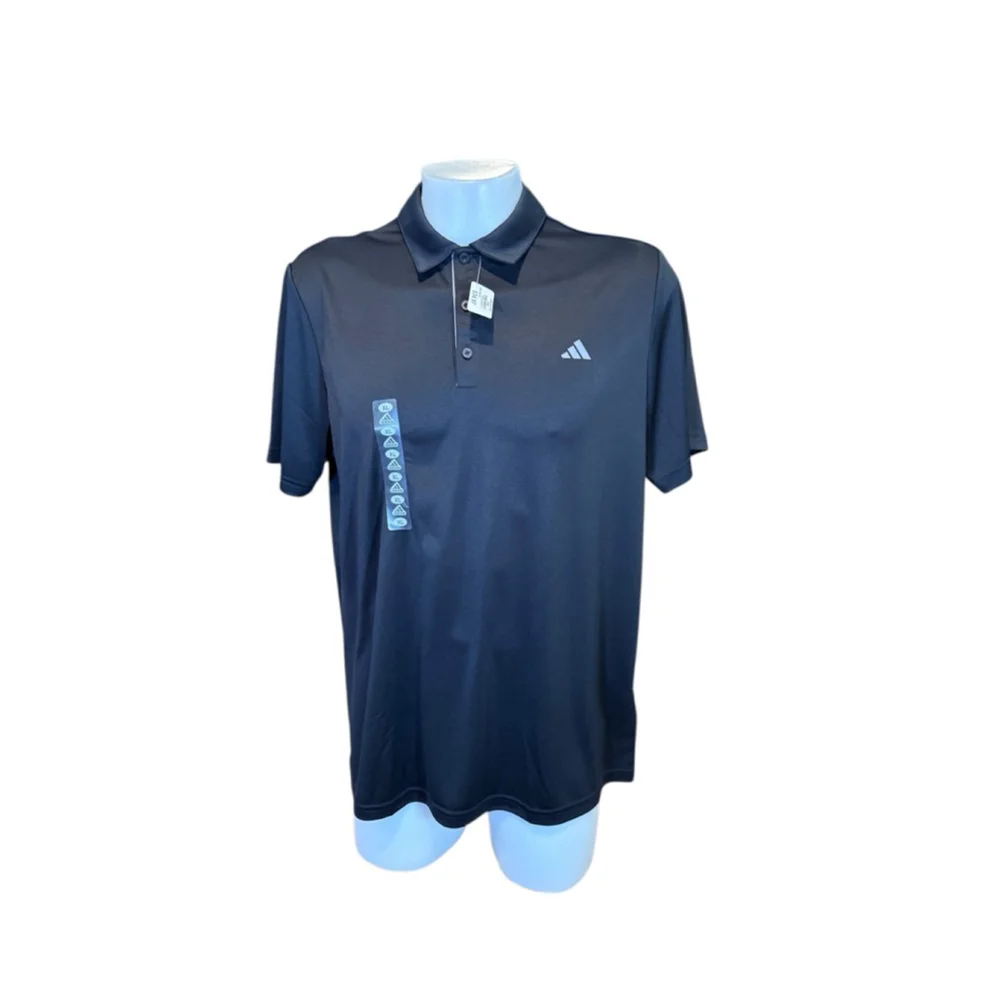Men's Adidas golf Polo Shirt XL Black f22